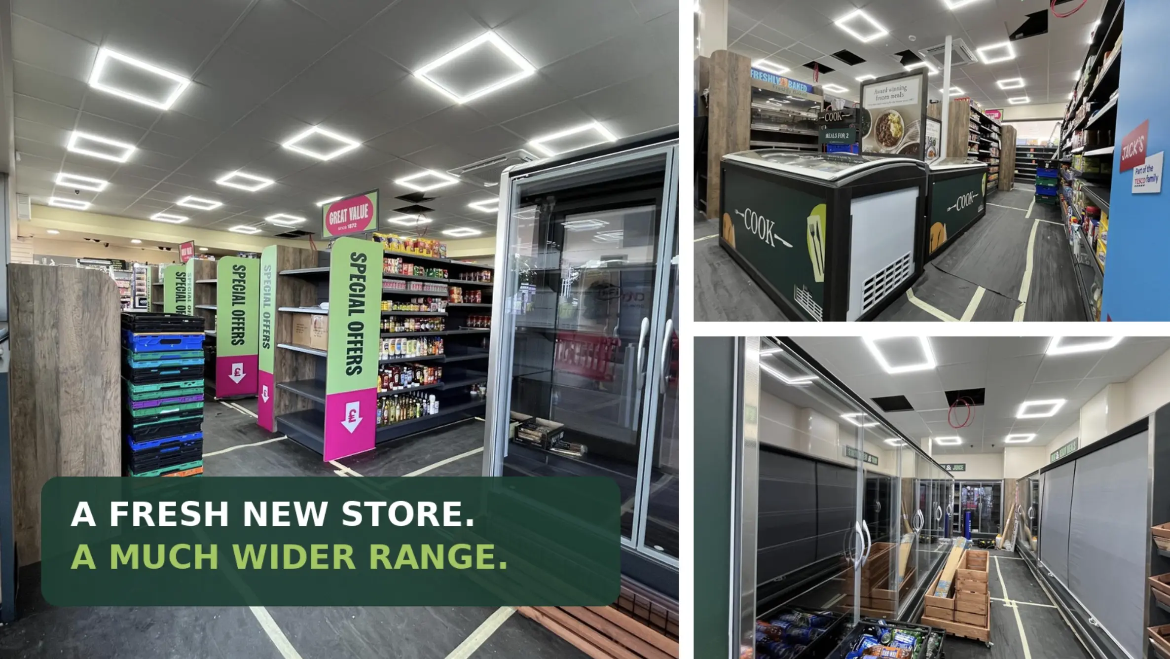 Millwood Budgens interior refurbishment update | New Store, Wider Range of locally sourced produce
