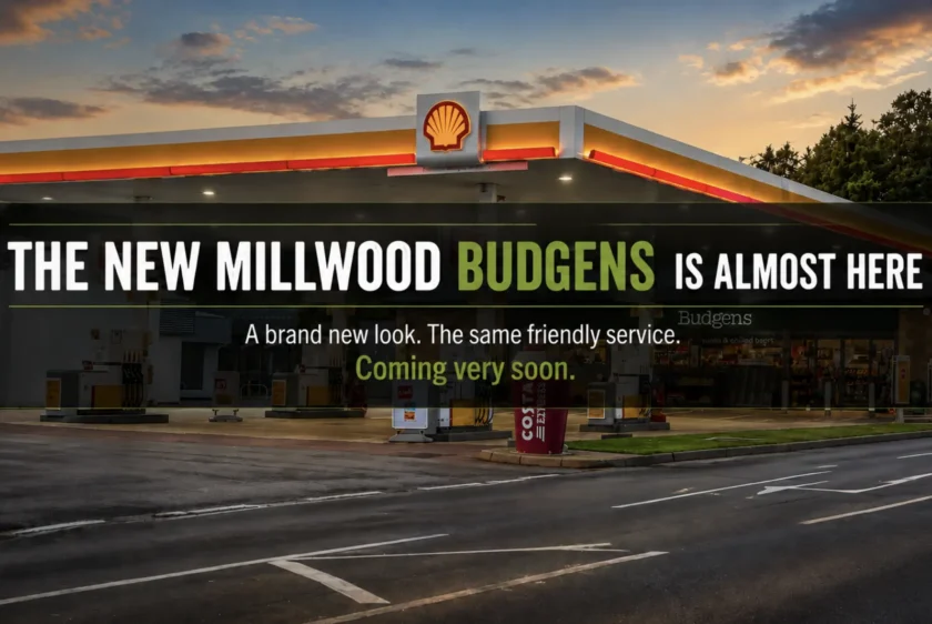 Millwood Budgens Services Forecourt in Cam, Dursley.